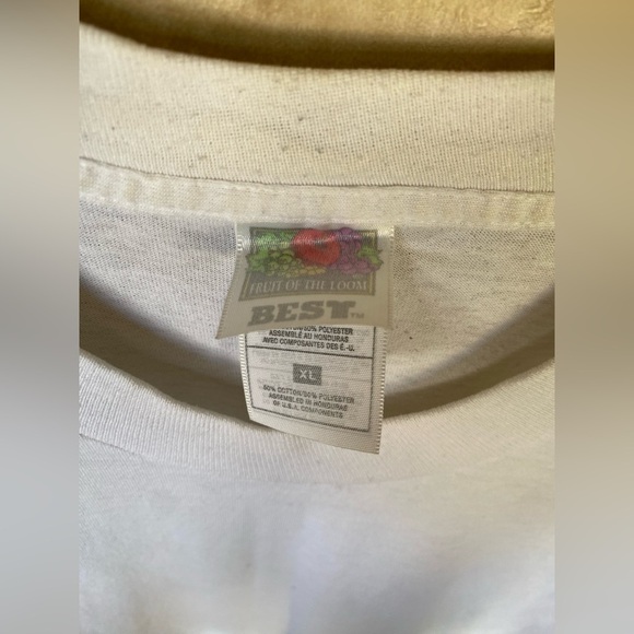 Vintage Fruit of the Loom Best Tee Unisex Thrashed Top 10 Reasons to be Fireman - Picture 6 of 6